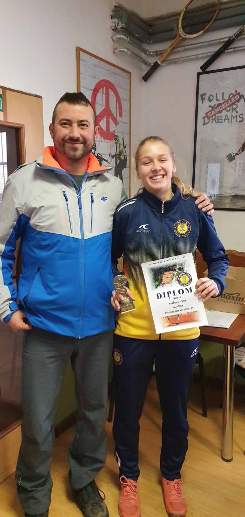 Tenisový klub - Spišská Nová Ves - diplom