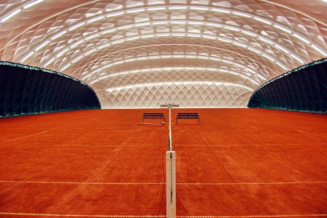 Krytá hala - Tenisový klub