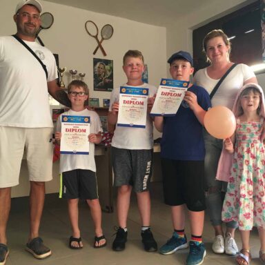Tenisový klub - Spišská Nová Ves - diplom
