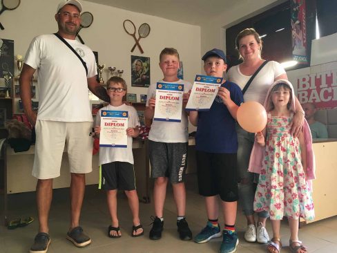 Tenisový klub - Spišská Nová Ves - diplom